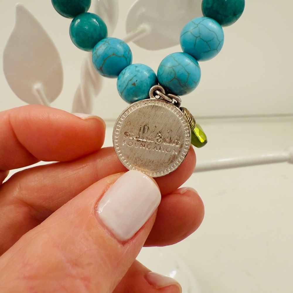 STELLA & DOT Turquoise Foundation Bracelet, B133TU - Picture 7 of 11